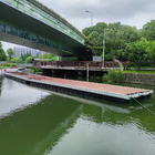 Aluminum Floating Dock Floating Boat Berth Walking Dock Decking Bridge Walkway Marine Pontoon Jetty Yacht Dock