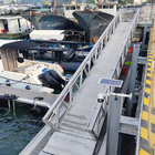 300mm Freeboard Marine Aluminum Gangways 6061-T6 For Floating Pontoon