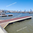Hot Sell Aluminum Alloy Floating Dock Long Lifespan Wharf Engineering Pontoon Floating Jetty Pier Float Dock