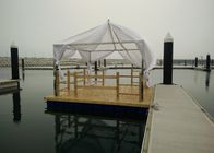 Waterproof Fireproof Marine Floating Docks For Lakes Customized Color