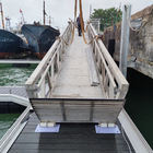 Movable Floating Platform / WPC Floating Walkway Pontoon Dock EPS Foam