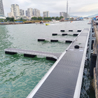 KS600 KS1000 Aluminium Floating Docks Construction Customized Length