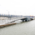 PVC Marine Aluminum Gangways Aluminum Alloy Structure Movable Approach Bridge