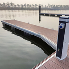 Low Maintenance Aluminum Alloy Floating Docks with Smooth Surface