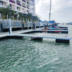 Long Lasting Floating Finger Dock Aluminum Alloy 6061-T6 Floating Pontoon Platform With LLDPE Floats WPC Decking