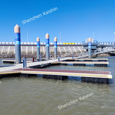 Marina Aluminium Floating Dock Pontoon Floats Finger Walking Bridge Jetty