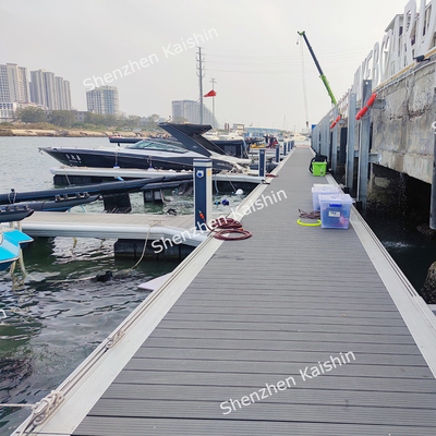 Marina Aluminium Floating Dock Pontoon Floats Finger Walking Bridge Jetty