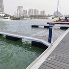 Aluminum Floating Dock Jetty Marina Engineering Design Tourist Dock Floating Pontoon for Finger Dock