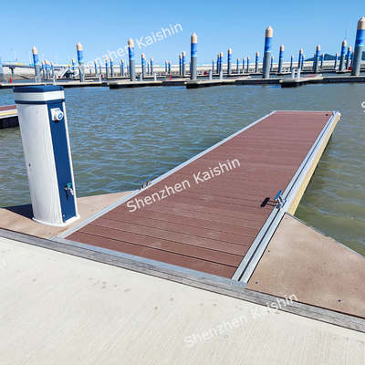 Long-Lasting Marine Finger Dock Aluminum Floating Pontoon Yacht Floating Platform