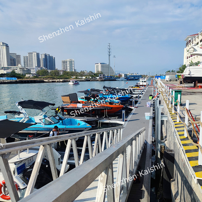 Floating Platform Marine Security Floating Dock Marina Yacht Customized Pier Construction Aluminum Alloy Gangway