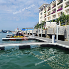 Custom Sizes Jet Ski Pontoon Dock Aluminium Floating Pontoon For Yacht Club