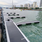 Aluminum Alloy Floating Dock Plastic Marine Floating Dock Yacht Marina Gangway Ladder Yacht Pontoon Boat Lift Dock
