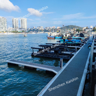 6061 T6 Marina Grade Aluminum Floating Docks PE Floats Floating Boat Docks
