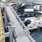 6061 T6 Marina Grade Aluminum Floating Docks PE Floats Floating Boat Docks