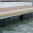 Private Berths Aluminum Marine Floating Dock For Yacht Clubs Laminate Flooring