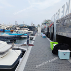 6061 T6 Aluminum Gangway For Floating Dock 300kg/Square Meters Marine Dock Ramps