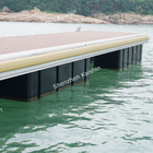 Commercial Marine Aluminum Alloy Floating Dock Float Pontoon WPC Decking