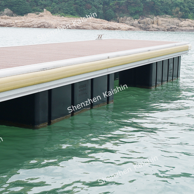 Durable Surface Marine Floating Dock Aluminum Alloy Floating Pontoon Dock