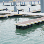 Aluminum Alloy Finger Dock Marine Floating Hardwood Decking Pontoon