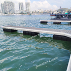 Anti UV Floating Dock Aluminum Gangways WPC Decking Marine Dock Ramps