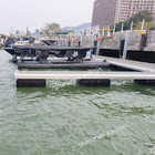 Aluminum Alloy  Floating Dock Pontoon Yacht Floating Bridge Approach Pier