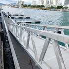 Aluminium Marine Floating Dock HDPE EPS Foam Floats Finger Dock Customized Thickness