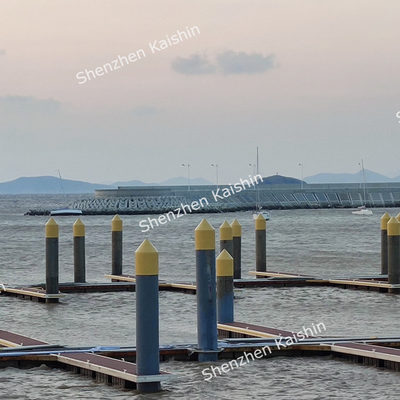 Customized Yacht Floating Dock Durable Marina Aluminum Alloy Floating Pontoon