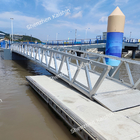 Marine Floating Pontoon Docks Aluminum Floating Platform For Boats