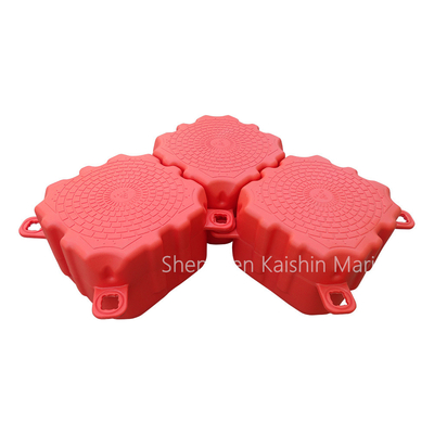 HDPE Plastic Drum Floating Dock Modular Dock Cubes For Jetty Dock / PE Pontoon