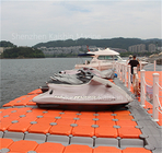 350kg/sqm HDPE Floating Dock Modular Design For Marine Use / Floating Cube