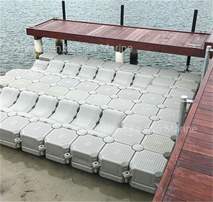Recyclable Floating Cube Dock System With Stable Platform For Marina Yacht Boat Jet Ski Use