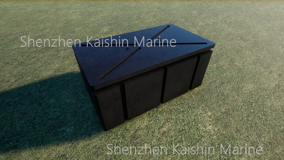 Marina LLDPE Floating Dock Filled With EPS Foam For Aluminum Alloy Floating Pontoon
