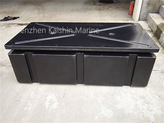 UV-Resistant LLDPE Floater For Water Marine Floating Dock Floating Walkway Pontoon Use