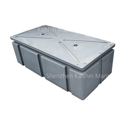 PE Marine Floating Dock Pontoon with 480kg Buoyancy UV Protected and Corrosion Resistant
