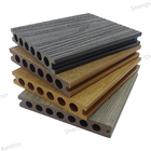 Outdoor WPC Decking Boards Extruded Plastic Composite Decking Embossed Hollow Wood Plastic Board Composite Floor