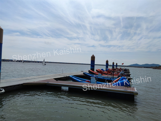 Aluminum Floating Pontoon Docks Marine Floating Dock Pier Design For Sea Lake