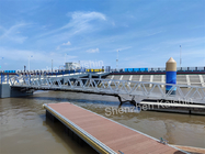 Marine HDPE Floater Aluminum Floating Docks Laminated Floors Floating Pier Dock