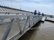 6061 T6 Anodised Aluminum Gangway Ramps Floating Dock Aluminum Gangways