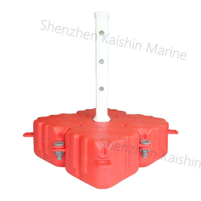 UV Stabilized HDPE Floating Platform Cubes 500 X 500 X 400mm Modular Floating Dock Corrosion Resistant