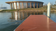 Customized Size Floating Pontoon Docks Aluminum Floating Dock Platform For Boats