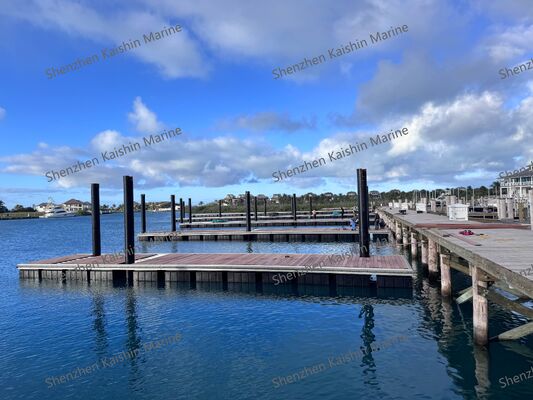 Marine-grade Aluminum Alloy 6061 T6 Finger Dock with Rubber Fender and PE+EPS Foam Floats for Floating Dock Solutions