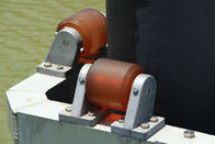 Marina Floating Dock Pile Guide Surface Tolerance Steel Aluminum Pile Guide For Floating Dock Boats