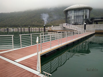 Long-Lasting Yacht Floating Pontoon Dock For Marina Project Aluminum Alloy Floating Walkway For Boat Ship