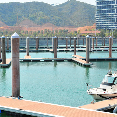 Marina Aluminum Floating Pontoon Walkway Plastic Boat Floating Dock Manufacturer