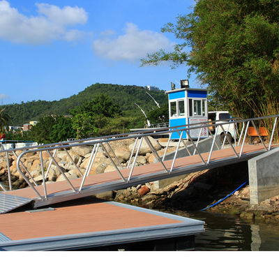 Marina Aluminum Gangways Ramps Floating Dock Pontoon Ship Walkway Advanced Versatile Solutions For Marine Access