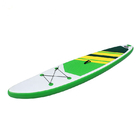 Stable Inflatable Paddle Board Wide Stance 300 Pound Capacity Brushed Construction