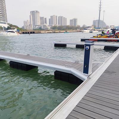 Customized Aluminum Alloy 6061 T6 Floating Dock Walkway Marina Finger Dock