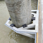 Sea Aluminum Pile Guide / Dock Anti Corrosion For Floating Bridge