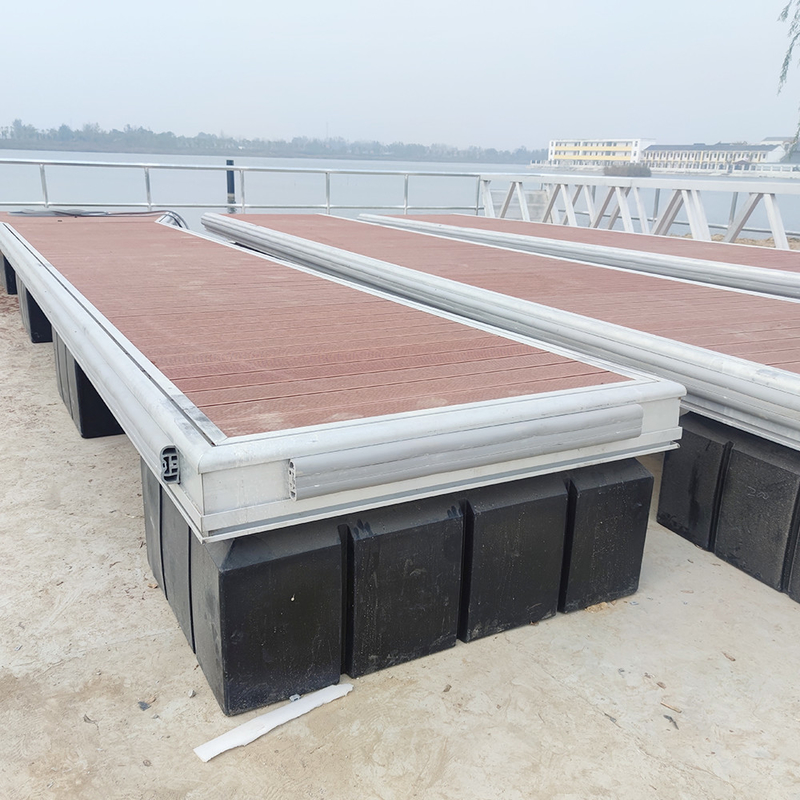 UV Resistant LLDPE Plastic Docks Floating Pontoon Marine Boat Accessories