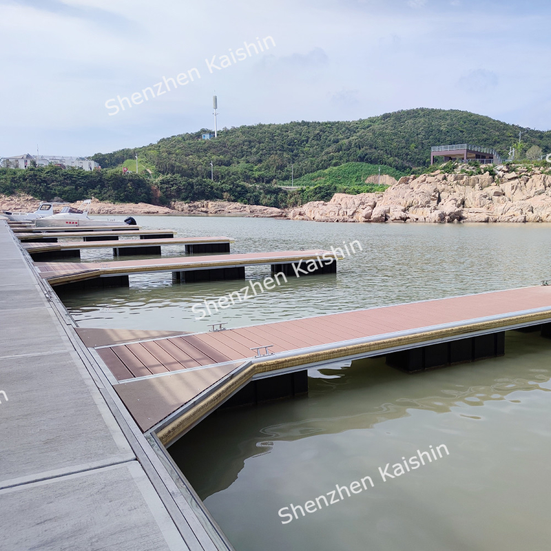 Customizable Marina Finger Dock Marine Floating Pontoon Yacht Boat Floating Bridge Use